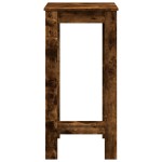 vidaXL Masă de bar, stejar fumuriu, 51x50x103,5 cm, lemn prelucrat vidaXL Masă de bar, stejar fumuriu, 51x50x103,5 cm, lemn prelucrat