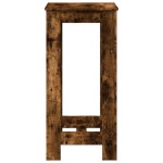 vidaXL Masă de bar, stejar fumuriu, 51x50x103,5 cm, lemn prelucrat vidaXL Masă de bar, stejar fumuriu, 51x50x103,5 cm, lemn prelucrat