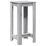vidaXL Masă bar, gri sonoma, 51x50x103,5 cm, lemn prelucrat
