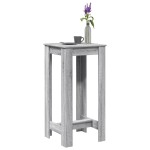 vidaXL Masă bar, gri sonoma, 51x50x103,5 cm, lemn prelucrat