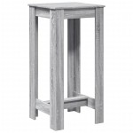 vidaXL Masă bar, gri sonoma, 51x50x103,5 cm, lemn prelucrat