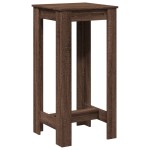 vidaXL Masă de bar, stejar maro, 51x50x103,5 cm, lemn prelucrat vidaXL Masă de bar, stejar maro, 51x50x103,5 cm, lemn prelucrat