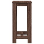 vidaXL Masă de bar, stejar maro, 51x50x103,5 cm, lemn prelucrat vidaXL Masă de bar, stejar maro, 51x50x103,5 cm, lemn prelucrat