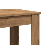 vidaXL Masă de bar, stejar artizanal, 51x50x103,5 cm, lemn prelucrat