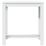 vidaXL Masă de bar, alb, 102x50x103,5 cm, lemn prelucrat vidaXL Masă de bar, alb, 102x50x103,5 cm, lemn prelucrat