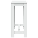 vidaXL Masă de bar, alb, 102x50x103,5 cm, lemn prelucrat vidaXL Masă de bar, alb, 102x50x103,5 cm, lemn prelucrat