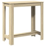 vidaXL Masă de bar, stejar Sonoma, 102x50x103,5 cm, lemn prelucrat