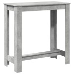 vidaXL Masă de bar, gri beton, 102x50x103,5 cm, lemn prelucrat vidaXL Masă de bar, gri beton, 102x50x103,5 cm, lemn prelucrat