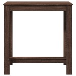 vidaXL Masă de bar, stejar maro, 102x50x103,5 cm, lemn prelucrat