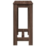 vidaXL Masă de bar, stejar maro, 102x50x103,5 cm, lemn prelucrat
