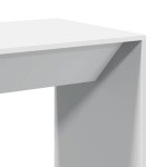 vidaXL Masă bar, alb, 51x50x103,5 cm, lemn prelucrat vidaXL Masă bar, alb, 51x50x103,5 cm, lemn prelucrat
