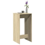 vidaXL Masă bar, stejar sonoma, 51x50x103,5 cm, lemn prelucrat