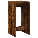 vidaXL Masă de bar, stejar fumuriu, 51x50x103,5 cm, lemn prelucrat