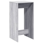 vidaXL Masă bar, gri sonoma, 51x50x103,5 cm, lemn prelucrat
