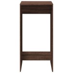 vidaXL Masă de bar, stejar maro, 51x50x103,5 cm, lemn prelucrat