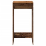 vidaXL Masă bar, lemn vechi, 51x50x103,5 cm, lemn prelucrat