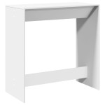 vidaXL Masă de bar, alb, 102x50x103,5 cm, lemn prelucrat vidaXL Masă de bar, alb, 102x50x103,5 cm, lemn prelucrat