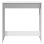 vidaXL Masă de bar, alb, 102x50x103,5 cm, lemn prelucrat vidaXL Masă de bar, alb, 102x50x103,5 cm, lemn prelucrat
