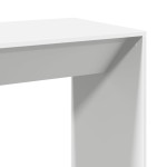vidaXL Masă de bar, alb, 102x50x103,5 cm, lemn prelucrat vidaXL Masă de bar, alb, 102x50x103,5 cm, lemn prelucrat