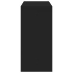 vidaXL Masă de bar, negru, 102x50x103,5 cm, lemn prelucrat