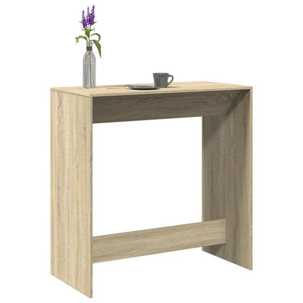 vidaXL Masă de bar, stejar Sonoma, 102x50x103,5 cm, lemn prelucrat