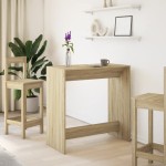 vidaXL Masă de bar, stejar Sonoma, 102x50x103,5 cm, lemn prelucrat