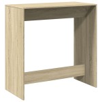 vidaXL Masă de bar, stejar Sonoma, 102x50x103,5 cm, lemn prelucrat