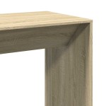 vidaXL Masă de bar, stejar Sonoma, 102x50x103,5 cm, lemn prelucrat