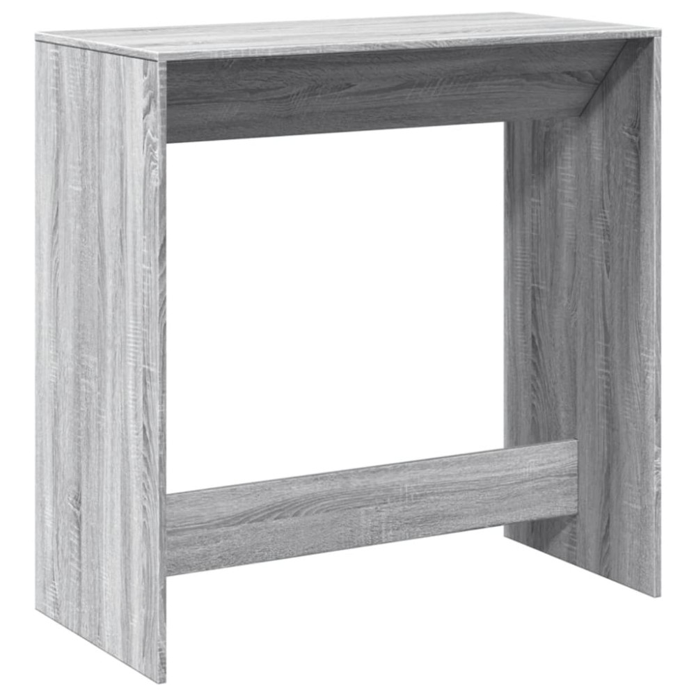 vidaXL Masă de bar, Sonoma gri, 102x50x103,5 cm, lemn prelucrat