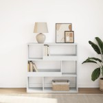 vidaXL Bibliotecă/Separator cameră, alb, 100x33x94,5 cm vidaXL Bibliotecă/Separator cameră, alb, 100x33x94,5 cm