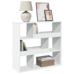 vidaXL Bibliotecă/Separator cameră, alb, 100x33x94,5 cm vidaXL Bibliotecă/Separator cameră, alb, 100x33x94,5 cm