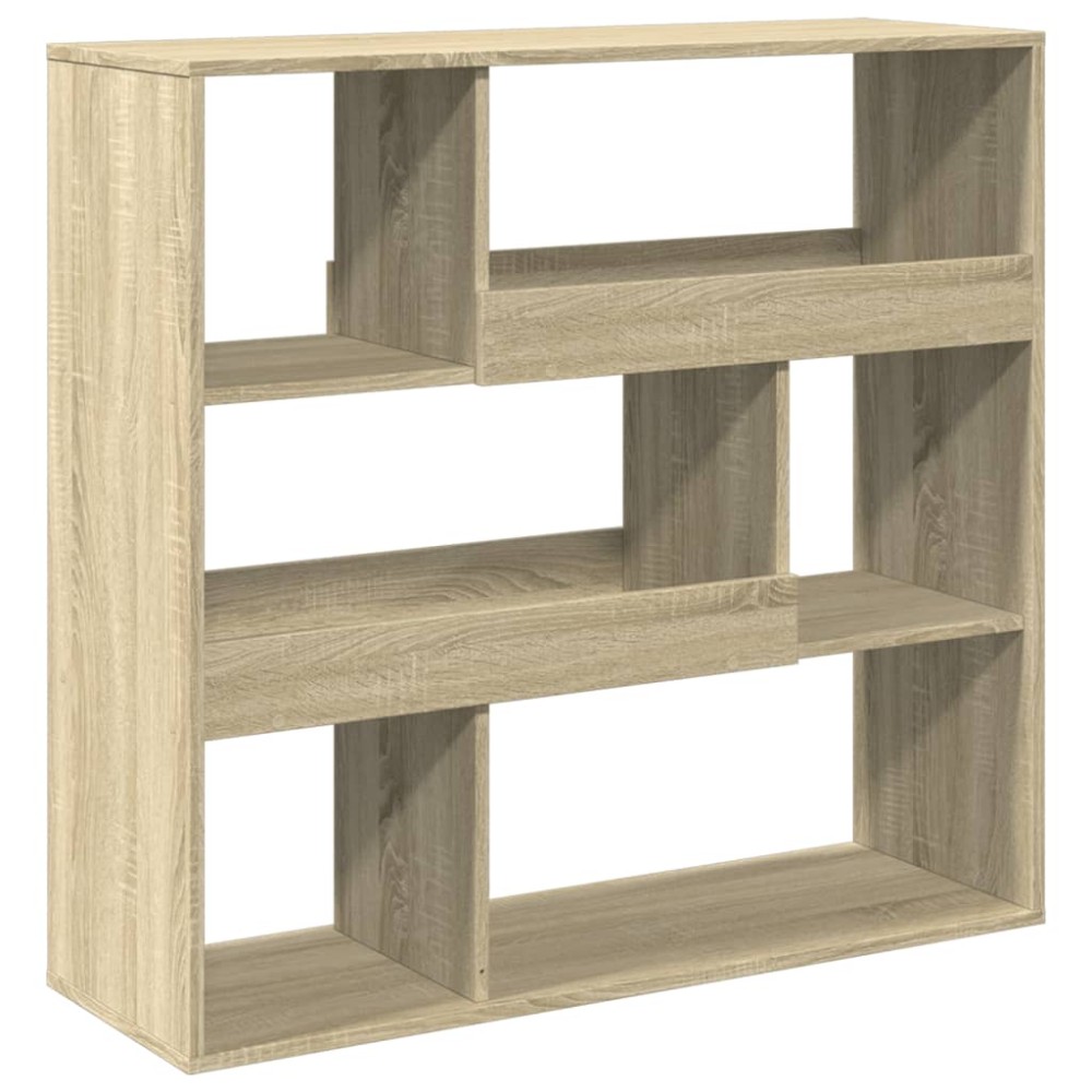 vidaXL Bibliotecă/Separator cameră, stejar sonoma, 100x33x94,5 cm