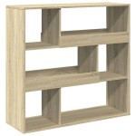 vidaXL Bibliotecă/Separator cameră, stejar sonoma, 100x33x94,5 cm vidaXL Bibliotecă/Separator cameră, stejar sonoma, 100x33x94,5 cm