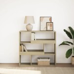 vidaXL Bibliotecă/Separator cameră, stejar sonoma, 100x33x94,5 cm vidaXL Bibliotecă/Separator cameră, stejar sonoma, 100x33x94,5 cm