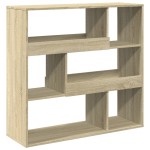 vidaXL Bibliotecă/Separator cameră, stejar sonoma, 100x33x94,5 cm vidaXL Bibliotecă/Separator cameră, stejar sonoma, 100x33x94,5 cm