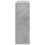 vidaXL Bibliotecă/Separator cameră, gri beton, 100x33x94,5 cm