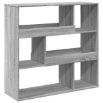vidaXL Dulap de cărți/Separator de cameră, gri Sonoma, 100x33x94,5 cm vidaXL Dulap de cărți/Separator de cameră, gri Sonoma, 100x33x94,5 cm