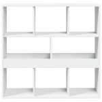 vidaXL Bibliotecă/Separator cameră, alb, 100x33x94,5 cm vidaXL Bibliotecă/Separator cameră, alb, 100x33x94,5 cm