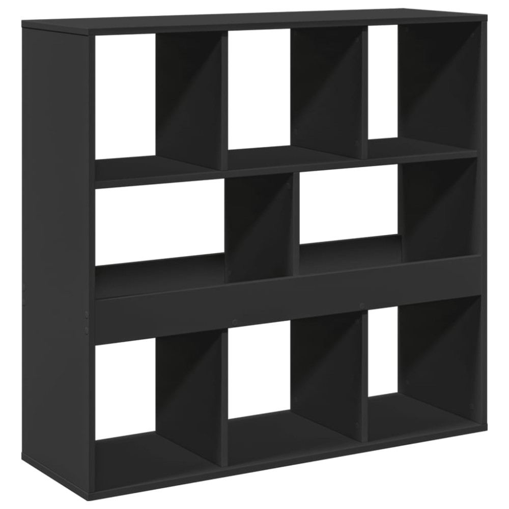 vidaXL Bibliotecă/Separator cameră, negru, 100x33x94,5 cm