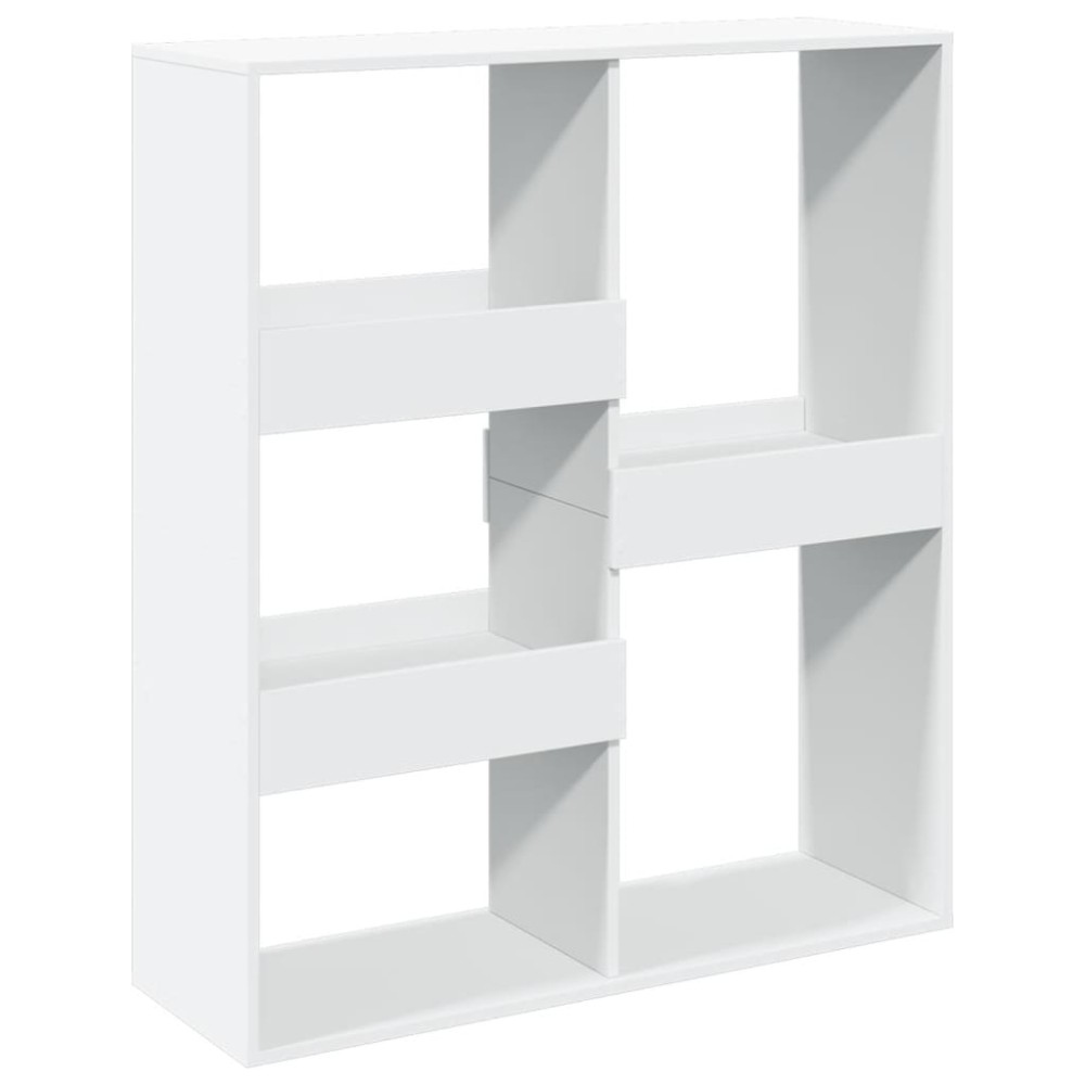 vidaXL Bibliotecă/Separator cameră, alb, 100x33x115 cm