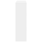 vidaXL Bibliotecă/Separator cameră, alb, 100x33x115 cm vidaXL Bibliotecă/Separator cameră, alb, 100x33x115 cm