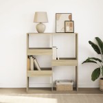 vidaXL Bibliotecă/Separator cameră, stejar sonoma, 100x33x115 cm vidaXL Bibliotecă/Separator cameră, stejar sonoma, 100x33x115 cm