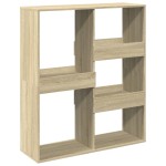 vidaXL Bibliotecă/Separator cameră, stejar sonoma, 100x33x115 cm vidaXL Bibliotecă/Separator cameră, stejar sonoma, 100x33x115 cm