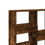 vidaXL Bibliotecă/Separator de cameră, stejar fumuriu, 100x33x115 cm vidaXL Bibliotecă/Separator de cameră, stejar fumuriu, 100x33x115 cm