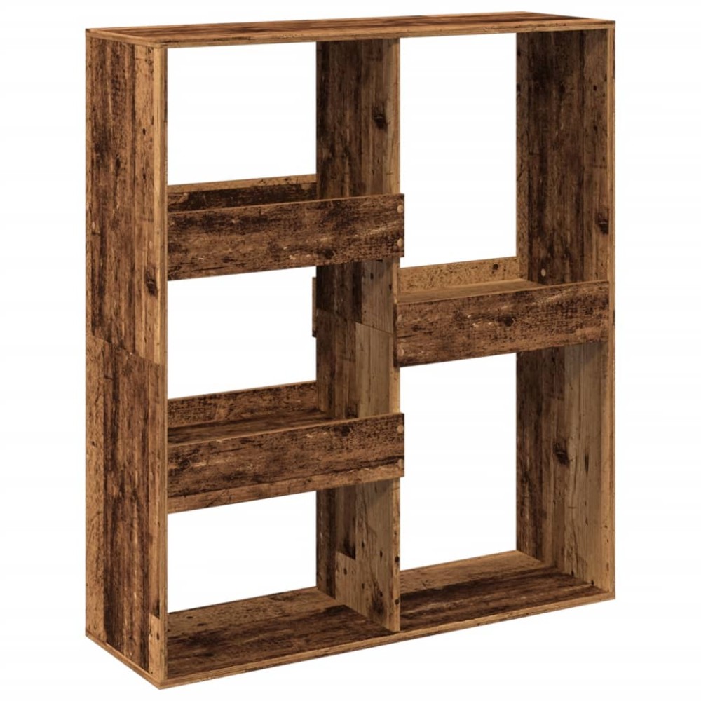 vidaXL Bibliotecă/Separator cameră, lemn vechi, 100x33x115 cm
