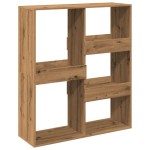 vidaXL Bibliotecă/Separator de cameră stejar artizanal, 100x33x115 cm vidaXL Bibliotecă/Separator de cameră stejar artizanal, 100x33x115 cm