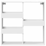 vidaXL Dulap de perete, alb, 80x15x80 cm, lemn prelucrat vidaXL Dulap de perete, alb, 80x15x80 cm, lemn prelucrat