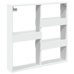 vidaXL Dulap de perete, alb, 80x15x80 cm, lemn prelucrat vidaXL Dulap de perete, alb, 80x15x80 cm, lemn prelucrat
