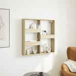 vidaXL Dulap de perete, stejar sonoma, 80x15x80 cm, lemn prelucrat vidaXL Dulap de perete, stejar sonoma, 80x15x80 cm, lemn prelucrat