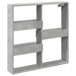 vidaXL Dulap de perete, gri beton, 80x15x80 cm, lemn prelucrat vidaXL Dulap de perete, gri beton, 80x15x80 cm, lemn prelucrat